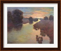 Evening Wetlands Fine Art Print