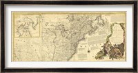 Antique Map of America IV Fine Art Print