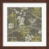 Patterned Blossom Branch I Fine Art Print