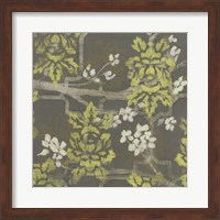 Patterned Blossom Branch II Fine Art Print