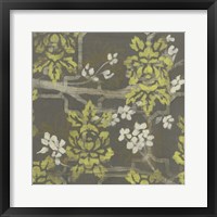 Patterned Blossom Branch II Fine Art Print