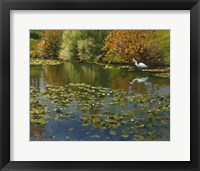 Plein Air Egret 1 Fine Art Print