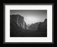 Tunnel View BW-2 Fine Art Print