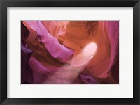 Light on Antelope Framed Print