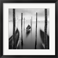 3 Gondolas Fine Art Print