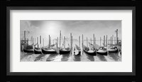 Gondolas Pano Fine Art Print