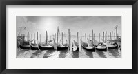 Gondolas Pano Fine Art Print