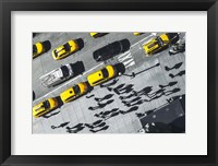 Shadows in NY Framed Print