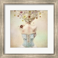 Girl of the Flower Garden Fine Art Print