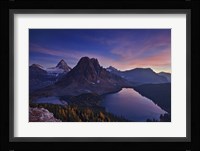 Twilight At Mount Assiniboine Fine Art Print