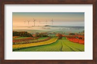Autumn Atmosphere In Vineyards Fine Art Print