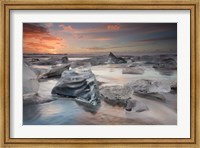 Glacial Lagoon Beach Fine Art Print