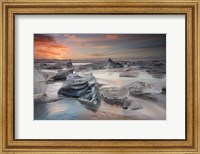 Glacial Lagoon Beach Fine Art Print