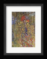 Farmers Garden with Crucifix Fine Art Print