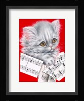 Music Cat - 12A Fine Art Print