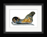 Winter Babies Sleigh Fine Art Print