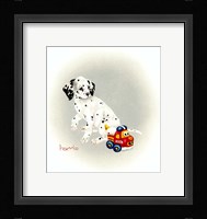 Dalmation 1 - Puppy Truck Fine Art Print