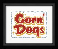 Corn Dogs Distressed Fine Art Print