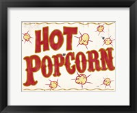 Hot Popcorn Distressed Fine Art Print