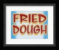 Fried Dough Distressed Fine Art Print