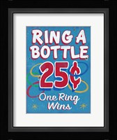 Ring Toss Distressed Fine Art Print