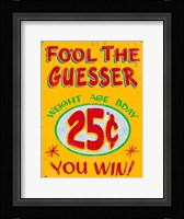 Fool The Guesser Distressed Fine Art Print