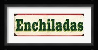 Enchiladas Cream Framed Print