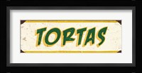 Tortas Cream Framed Print