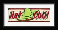 Hot Chili Cream Framed Print