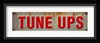 Tune Ups Rusted Garage Framed Print
