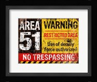 Area 51 Horiz Fine Art Print