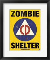 Zombie CD Framed Print