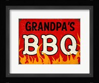 BBQ Grandpas Fine Art Print