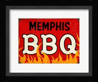 BBQ Memphis Framed Print