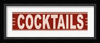 Cocktail Framed Print