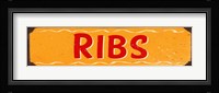 Ribs Framed Print
