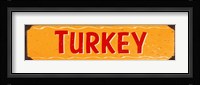 Turkey Framed Print