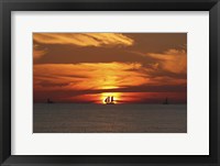Bullseye Sunset Fine Art Print