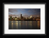 Manhattan From East River Framed Print