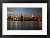 Manhattan From East River Framed Print