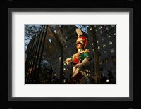 Rockefeller Center Toy Soldier Framed Print