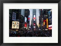 Times Square Framed Print