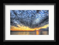 Blue Sunset Fine Art Print
