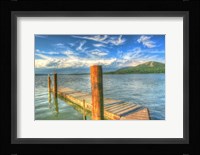 Cornwall Dock Framed Print