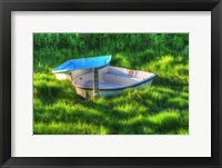Dinghies At Low Tide Fine Art Print