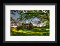 Barn Summer Sunset Fine Art Print