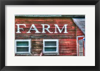 Farm Lettering 2 Fine Art Print