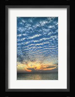 Key West Blue Sunset Vertical Fine Art Print