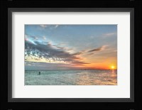 Key West Paddleboard Sunset Fine Art Print