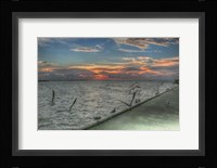 Key West Sunrise Gulls and Pier Fine Art Print